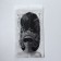 Sleep mask "perforation", 18 × 9 cm, elastic band is single, black color