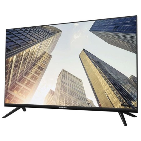 TV Soundmax SM-LED32M13, 32 ", 1366x768, DVB-T/T2/C, HDMI 2, USB 2, Black-1
