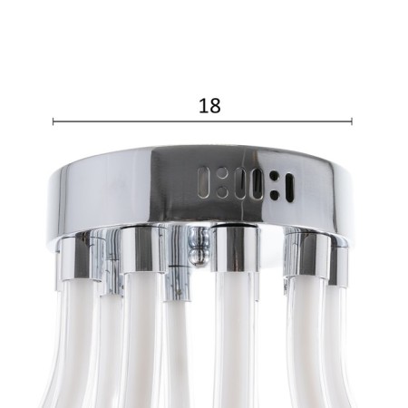 Chandelier 1798/5 LED 98W 4000k Chrome D.65cm BayerLux-3