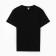 T -shirt male, black color, size 52
