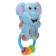 Musical rattle "Elephant", glows, crush me