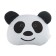 Pillow on the headrest Matech, Panda, 34 x 27 x 10 cm, white