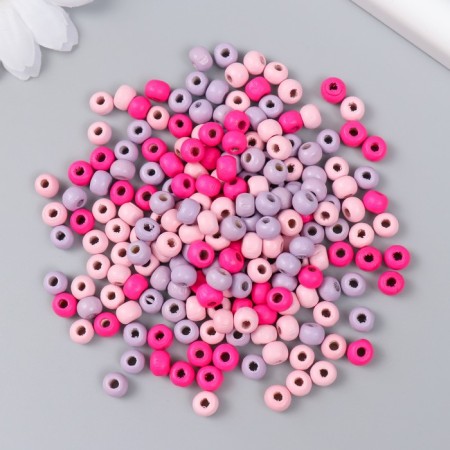 Beads for creativity tree "Balls. Pink Garden" set 20 grams d = 0.6 cm