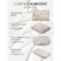 A set of pillowcases "Mouse", size 40x60 cm, brown color, 2 pcs.