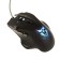 The mouse Qumo devastator m12, game, wired, 8 buttons, backlight, 3200 dpi, USB, black