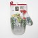 Mittens-Open “I wish you happiness” 20x28cm, color mix, 100% cotton, gut 250g/m2