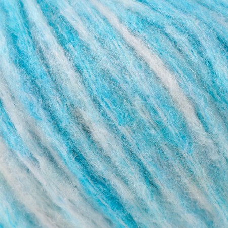 Rindrops yarn 18% wool, 35% polyamide, 47% acrylic 115m/50g (2917 turquoise Melange)-2