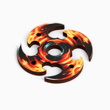 A set of weapons "fiery" shuriken, hunting knife, tech knife, navah knife-3