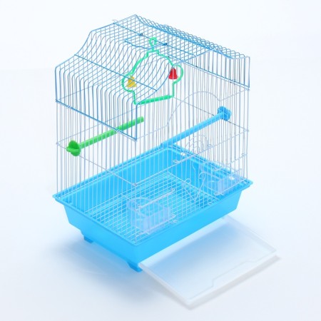 Poultry cell equipped BD-1/4F, 30 x 23 x 39 cm, blue (packing 12 pcs)-4