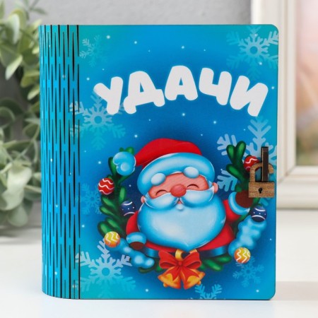 New Year's piggy bank "Good luck" 14x12x5 cm