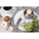 A set of two white plates from the Edge collection, 26 cm