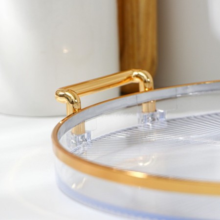 Tray "reef", d = 27 cm, the color is transparent-2