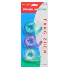Dispenser with adhesive tape, price for 3 pieces, blister, mix