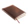 The diary is undathed, PVC cover, A5, 140 liter format, cell, metallic gold
