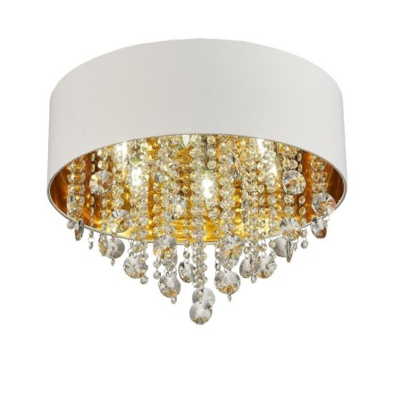 Ceiling lamp ST LUCE. SL1350.502.06. Lacchia. 6x40 watts, E14, 50x50x42.5 cm, chromium color-8