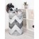 Basket for toys "Zigzag from the past, size 40x60 cm
