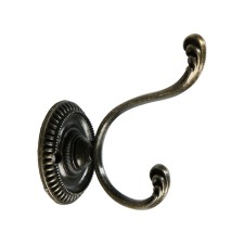 Hook furniture tundra TKD018, two -rod, bronze, 10 pcs