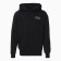 Male sweatshirt was laid down, black color, size 54