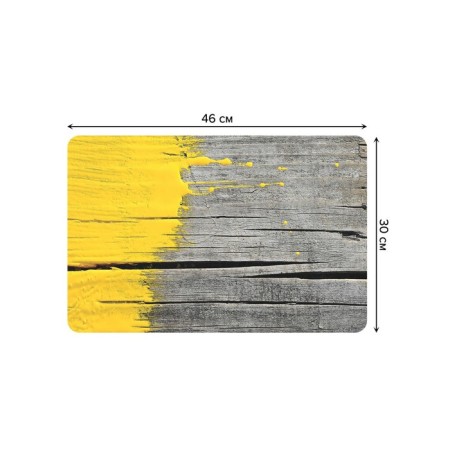 A set of napkins for setting the table "Underfred board", rectangular, rounded edges, size 30x46 cm, 4 pcs-2