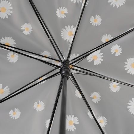 Umbrella - semi -automatic cane "flowers", 8 knitting needles, r = 46 cm, color mix-5