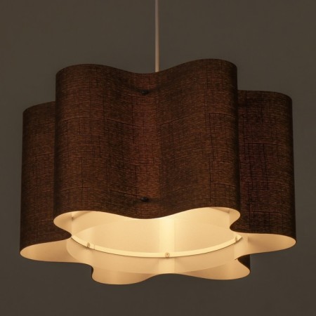 Bayerlux lamp "Laura" E27 15W chocolate 52x52x26-126 cm-3