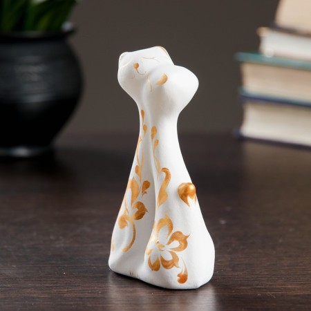 Figure "Cats Lovers" White 3x65x12cm-1