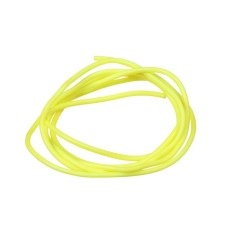 Cambrick, D int. 1 mm x D external. 2 mm, 1 m, fluorescent, yellow, set 10 pcs.