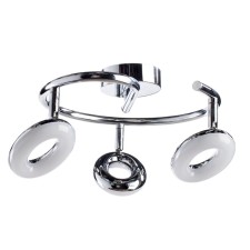 Спот Ciambella 3x4W LED хром 26x26x18 см