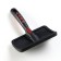 Puchoderma without drops, rubberized pen, 11 x 15 cm, black-red