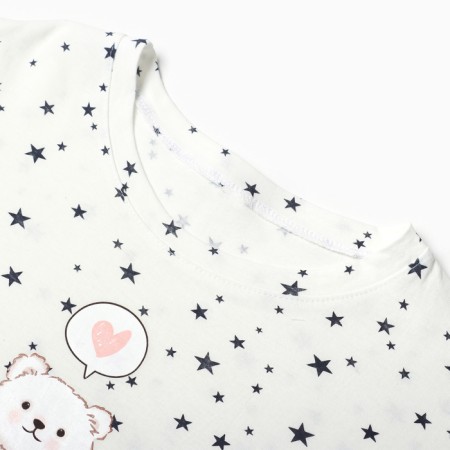 Night shirt female, gray color, size 44-6