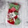 A toe for gifts "Gift" Bear, 18.5x26 cm, red-green