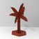 Palma jewelry stand, 14.5 × 14.5 × 19 cm, plywood, polymer color