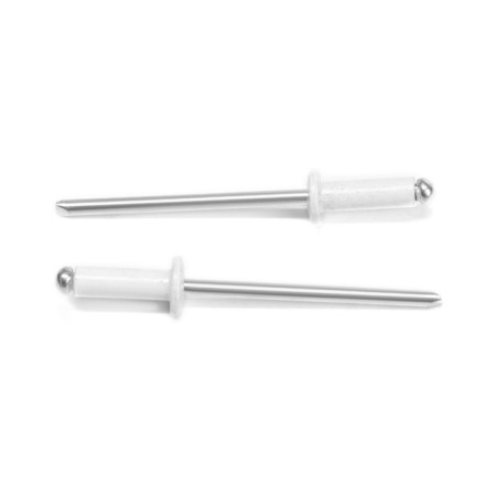 Rolls of the tundra krep, exhaust, aluminum-old, 3.2x8 mm, white, 50 pcs-1