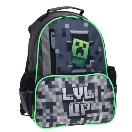 School backpack, 37 x 26 x 13 cm, ergonomic back, calligrata ORT "Cubes"-6
