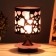 Aroma lace with backlight "Heart" G9 40W +RGB black 12x12x22.5 cm Risalux