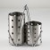 Spring tableware stand, 20 × 11 × 23.5 cm, silver color