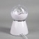 Light device "Ball on the stand" 10 cm, speaker, glow RGB, 220 V
