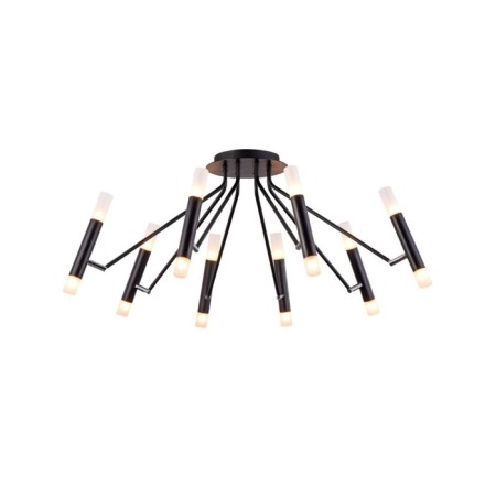 Ceiling light MayToni Mod620CL-16B, 16XG9, 25W, 83x83x38 cm, black color-3