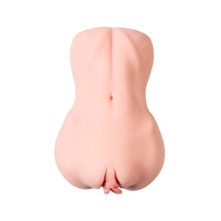 The masturbator is realistic with a double layer of Kokos Edition 001, TPR, bodily, 18 cm-1