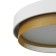 Luer with PDU "Rego" LED 120W 3000-6000k White-gold 50x50x10 cm Bayerlux