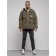 Male Winter jacket, size 56, khaki color