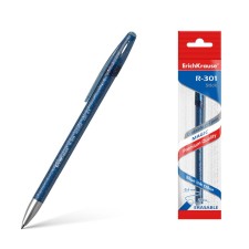 Gel handle Erased Erich Krause R-301 Magic Gel, node 0.5 mm, blue ink, letter length 200 m, euro suspension, price for 1 pcs