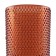 A glass for dental brushes, 8x8x10 cm, color orange color