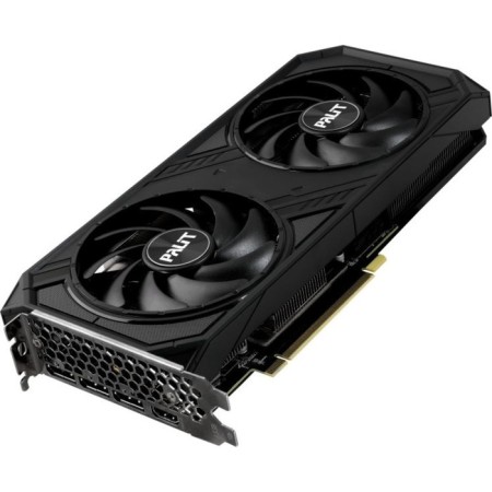 The Palit PCI-E 4.0 RTX4070 DUAL NVIDIA GEFORCE RTX 4070 122888MB 192 GDDR6X 1920/2100 10044-5