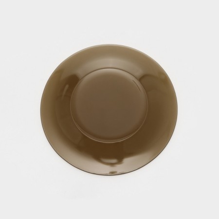 Dessert Glass Ambiente Eclips, D = 19.6 cm, brown color-3