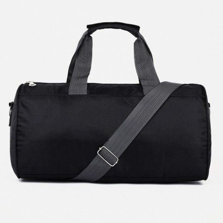 Sports bag with lightning, long belt, black/blue color-1