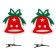 Carnival clamp "bell", set 2 pcs., Types mix