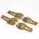 Elimination Game set, 2 knee pads, 2 bunks, khaki