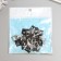 Suspension stocking for photo frames metal black 2.1x1.9 cm