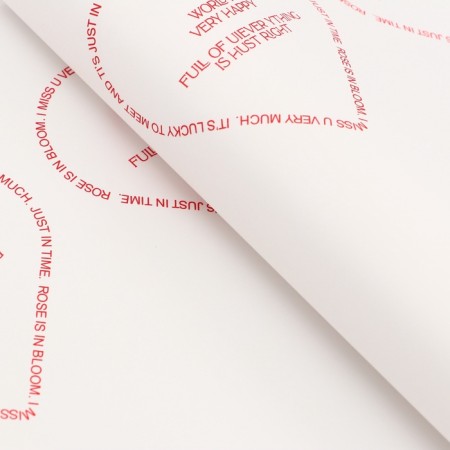 Film for flowers matte, "Kaima from the text", 57x56cm-1